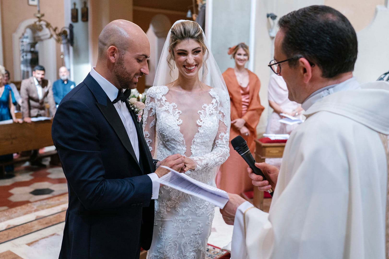 Fotografia matrimonio Villa Necchi Pavia